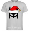 Чоловіча футболка Christmas batman Сірий фото