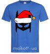 Мужская футболка Christmas batman Ярко-синий фото