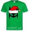 Мужская футболка Christmas batman Зеленый фото
