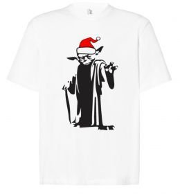 Футболка Оверсайз Christmas Yoda Футболка Оверсайз Christmas Yoda