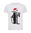 Дитяча футболка Christmas Yoda Білий Дитяча футболка Christmas Yoda Білий фото