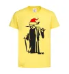 Дитяча футболка Christmas Yoda Лимонний Дитяча футболка Christmas Yoda Лимонний фото