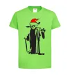 Дитяча футболка Christmas Yoda Лаймовий Дитяча футболка Christmas Yoda Лаймовий фото