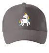 Кепка Unicorn Сірий фото
