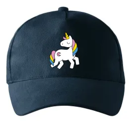 Кепка I`m unicorn Черный фото