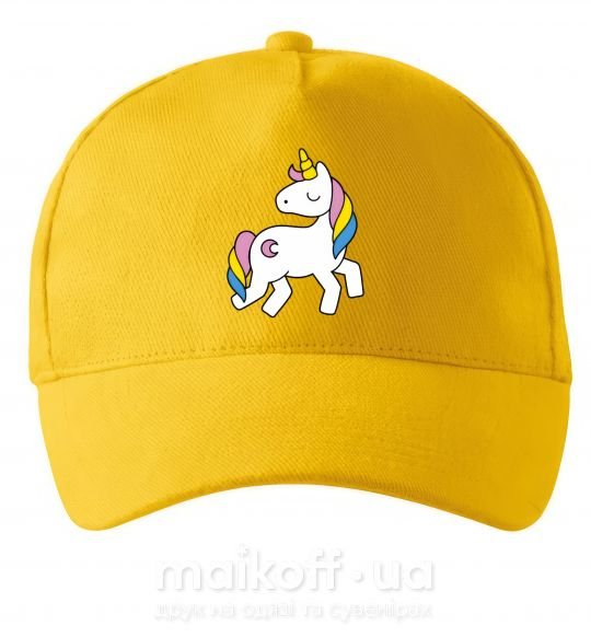 Кепка Unicorn Сонячно жовтий фото