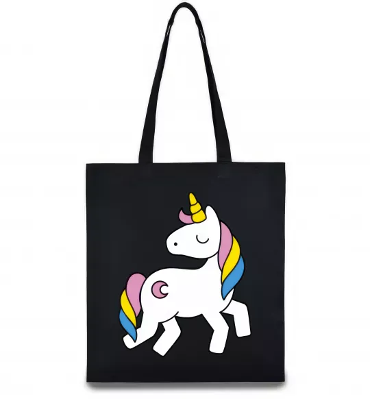 Эко-сумка Unicorn Черный фото