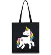 Эко-сумка Unicorn Черный фото
