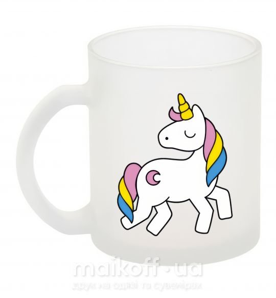 Чашка скляна Unicorn Фроузен фото