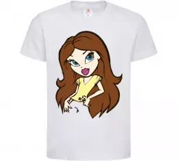 Дитяча футболка Барби Братц Білий фото