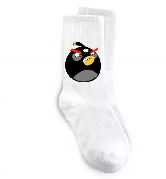 Шкарпетки Angry Bomb Білий фото
