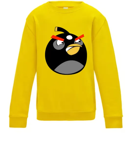 Детский Свитшот Angry Bomb Солнечно желтый фото