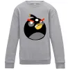 Детский Свитшот Angry Bomb Серый меланж фото