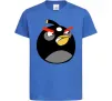 Детская футболка Angry Bomb Ярко-синий фото