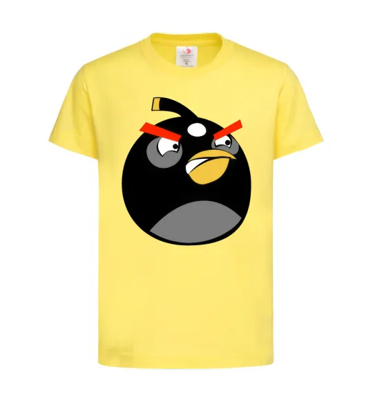 Дитяча футболка Angry Bomb Лимонний фото