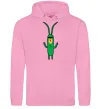 Мужская толстовка (худи) Планктон Розовый фото