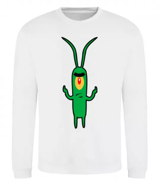 Світшот Планктон Білий фото