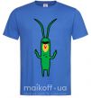 Мужская футболка Планктон Ярко-синий фото