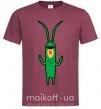Мужская футболка Планктон Бордовый фото