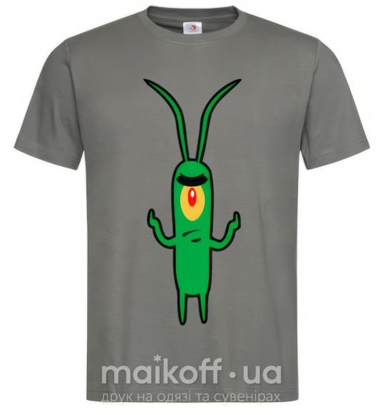 Мужская футболка Планктон Графит фото