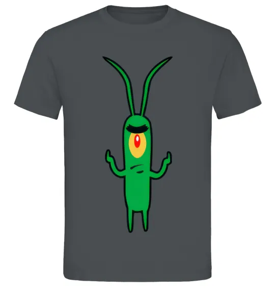 Чоловіча футболка Планктон Графіт фото