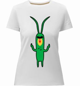 Жіноча преміум футболка Планктон