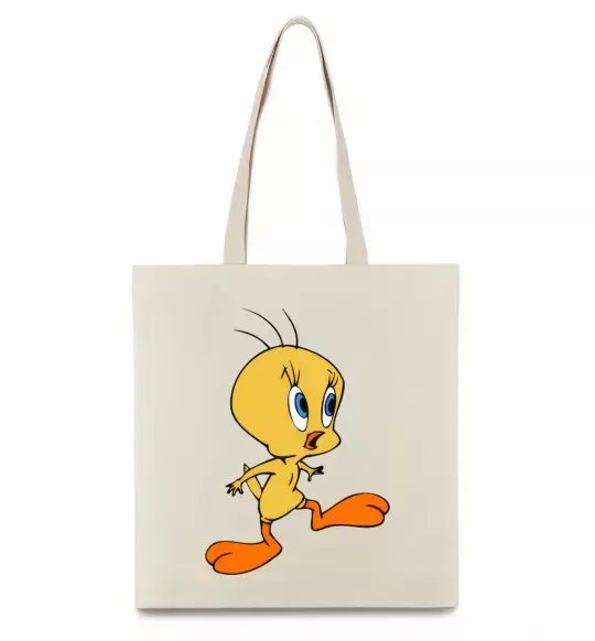 Еко-сумка Tweety Бежевий фото