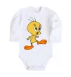 Дитячий бодік Tweety Білий фото