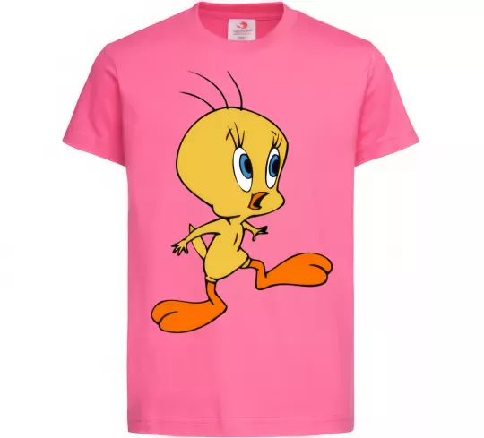 Детская футболка Tweety Ярко-розовый фото