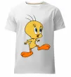 Мужская премиум футболка Tweety Белый фото