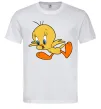 Чоловіча футболка Shocked Tweety Білий фото
