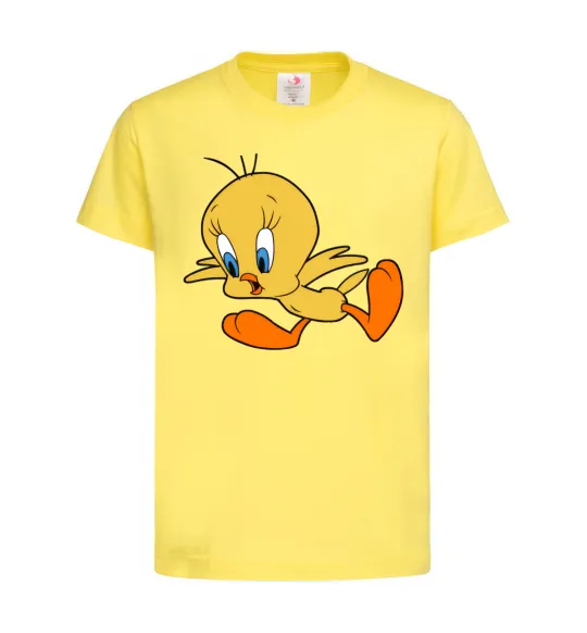 Дитяча футболка Shocked Tweety Лимонний фото