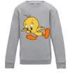 Дитячий світшот Shocked Tweety Сірий меланж Дитячий світшот Shocked Tweety Сірий меланж фото