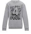 Детский Свитшот 4 - Four Серый меланж Детский Свитшот 4 - Four Серый меланж фото