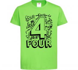 Дитяча футболка 4 - Four Дитяча футболка 4 - Four