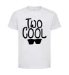 Дитяча футболка Two cool Білий фото