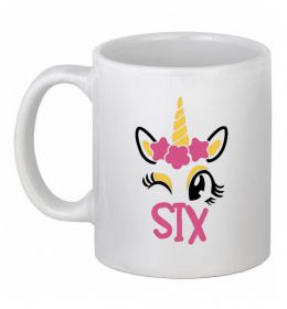 Чашка керамічна Six unicorn
