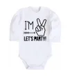 Детский боди I am two let's party Белый фото