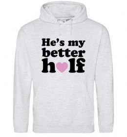Жіноча толстовка (худі) He is my better half