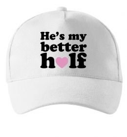 Кепка He is my better half