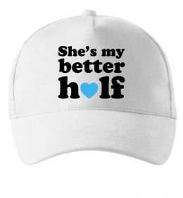 Кепка She is my better half