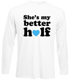 Лонгслів She is my better half Лонгслів She is my better half