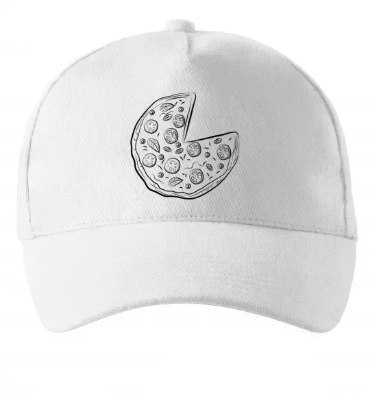 Кепка Pizza Білий фото