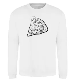 Світшот Part of pizza Білий фото