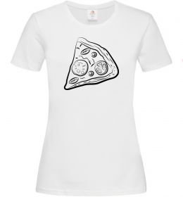 Женская футболка Part of pizza Женская футболка Part of pizza