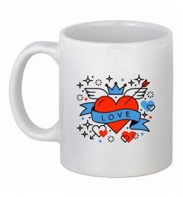 Чашка керамическая Love old style Чашка керамическая Love old style