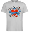 Мужская футболка Love old style Серый Мужская футболка Love old style Серый фото