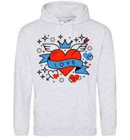 Мужская толстовка (худи) Love old style Мужская толстовка (худи) Love old style