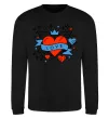 Свитшот Love old style Черный Свитшот Love old style Черный фото