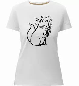 Женская премиум футболка